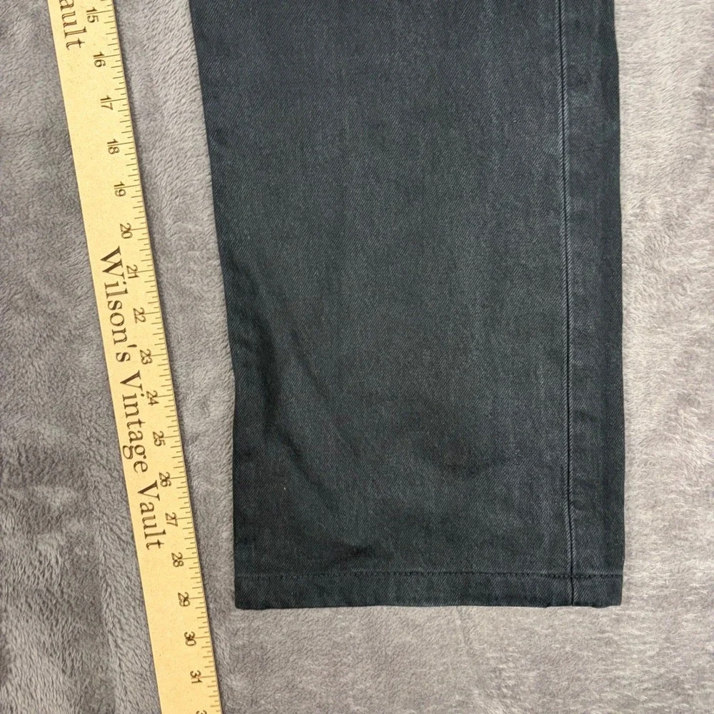 Levi's Jeans‎ Men 38x36 Black 501 Original Straight Leg Button Fly Denim Pants